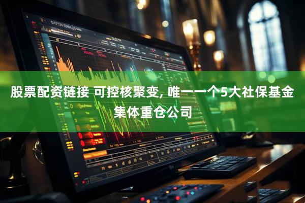 股票配资链接 可控核聚变, 唯一一个5大社保基金集体重仓公司